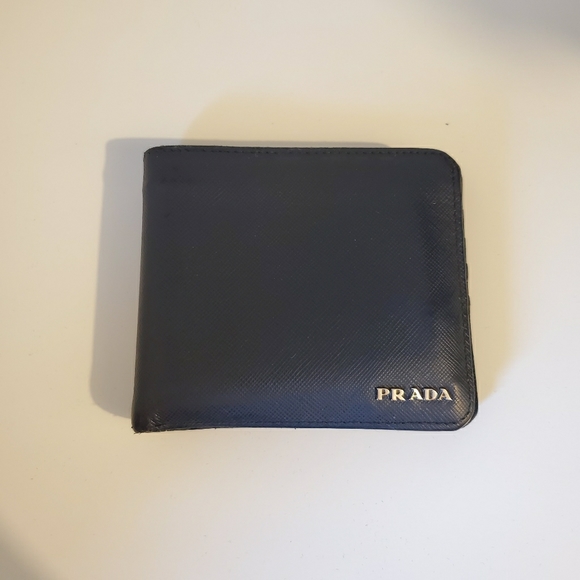 Authentic Prada Wallet - Navy - Picture 9 of 9